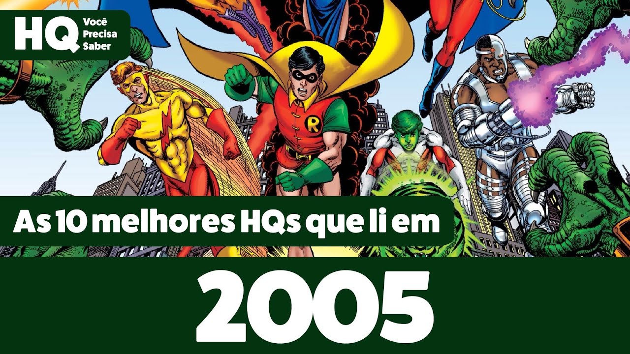 As 10 melhores HQs que eu li em... 2005!