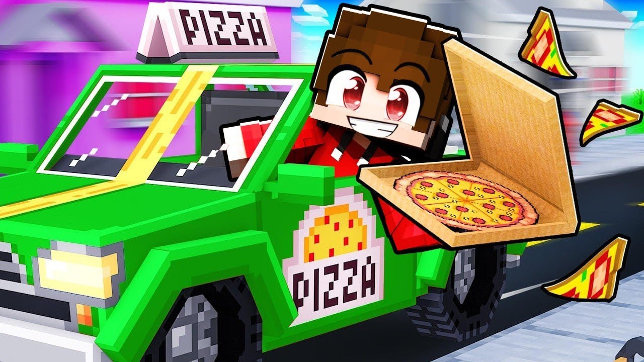 DIVENTO un AUTISTA di PIZZE in MINECRAFT!