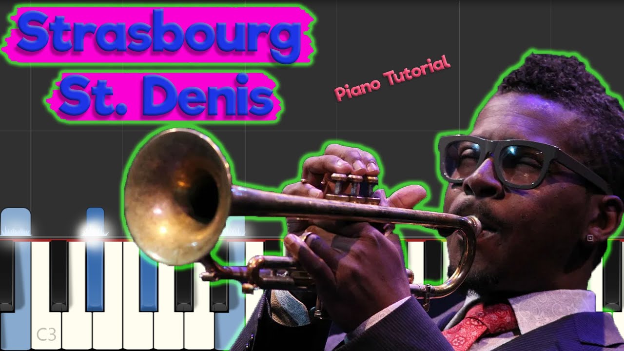 Roy Hargrove - Strasbourg St. Denis - Jazz Piano Tutorial