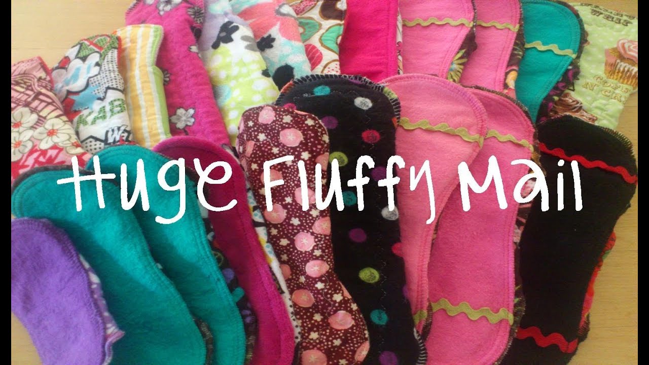 Cloth Menstrual Pads - County Cloth Creations, Lunapads, Mama Kloth, Tree Hugger Fluffy Mail