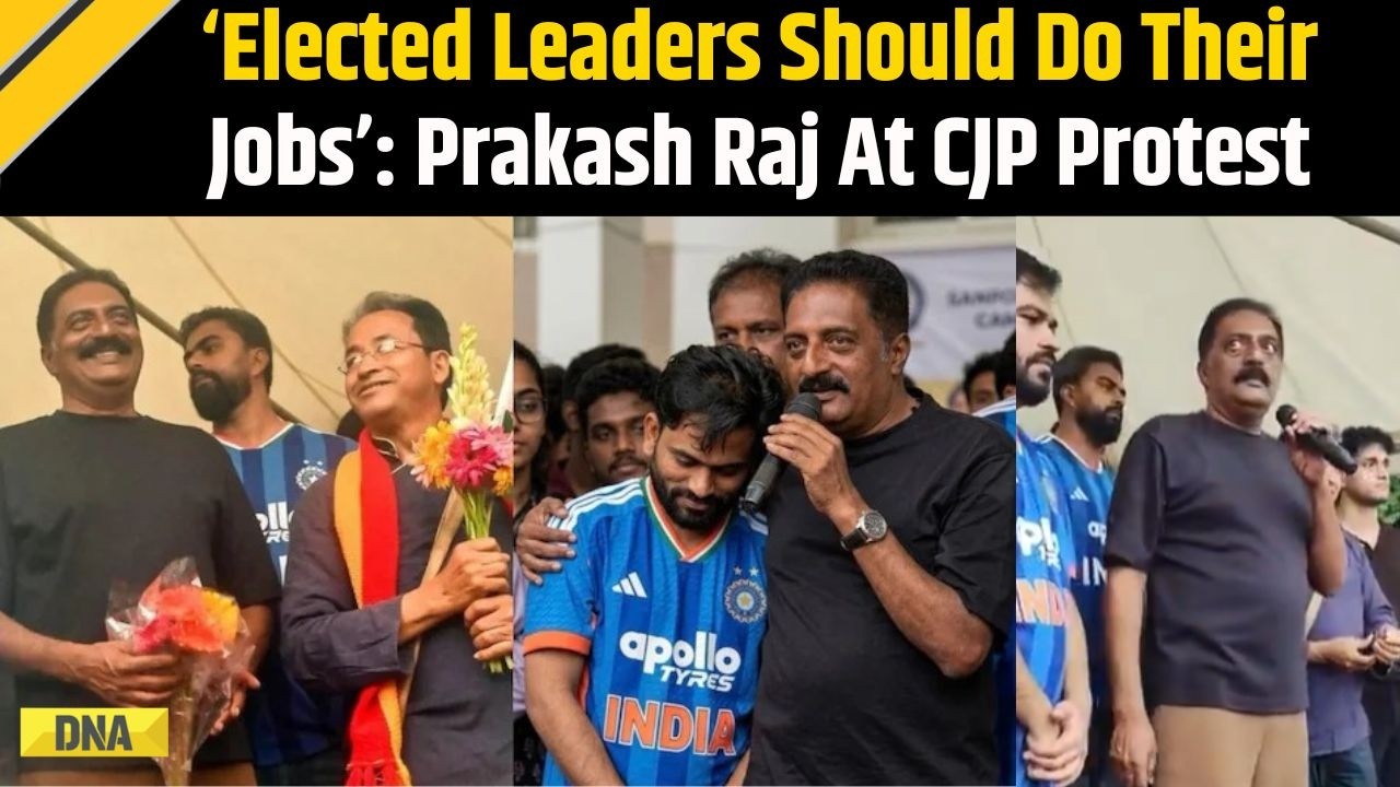 CJP Protest: Prakash Raj Addresses Crowd At CJP Protest Over Exam Row In Bengaluru | Abhijeet Dipke