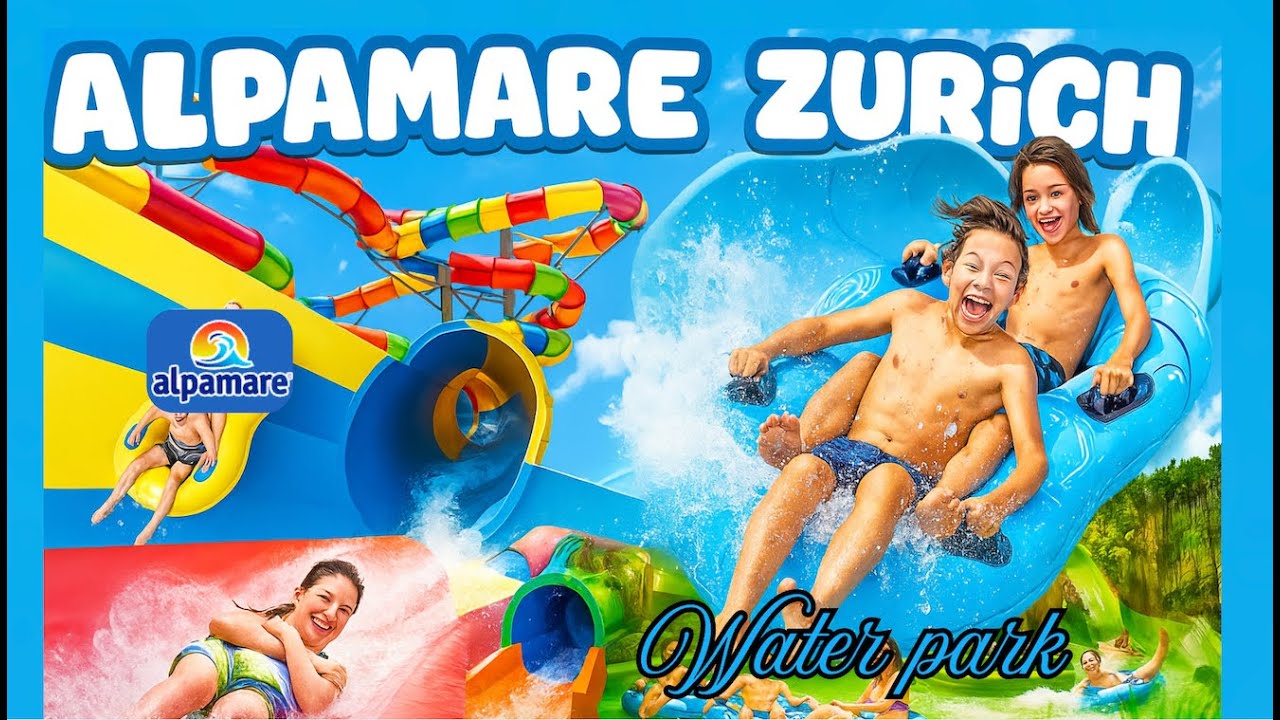 Epic Water Fun at Alpamare Zürich!  Switzerland’s Biggest Water Park Adventure