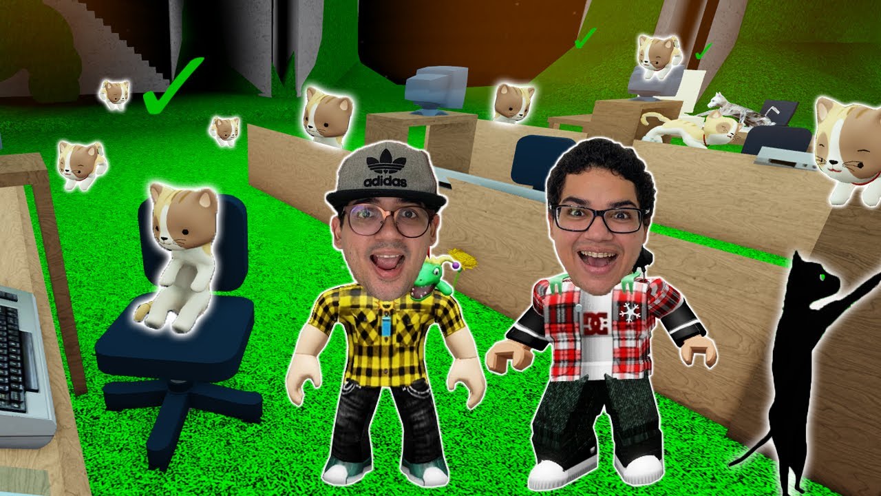 TENTE ENCONTRAR OS 999999 GATOS PERDIDOS!!! - Roblox Cat Trip