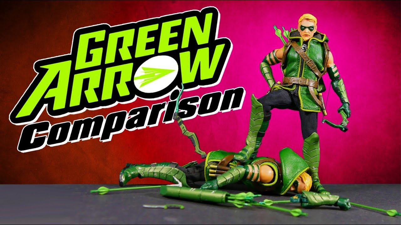 Knock-Off vs Genuine Mezco One:12 Collective Green Arrow Comparison