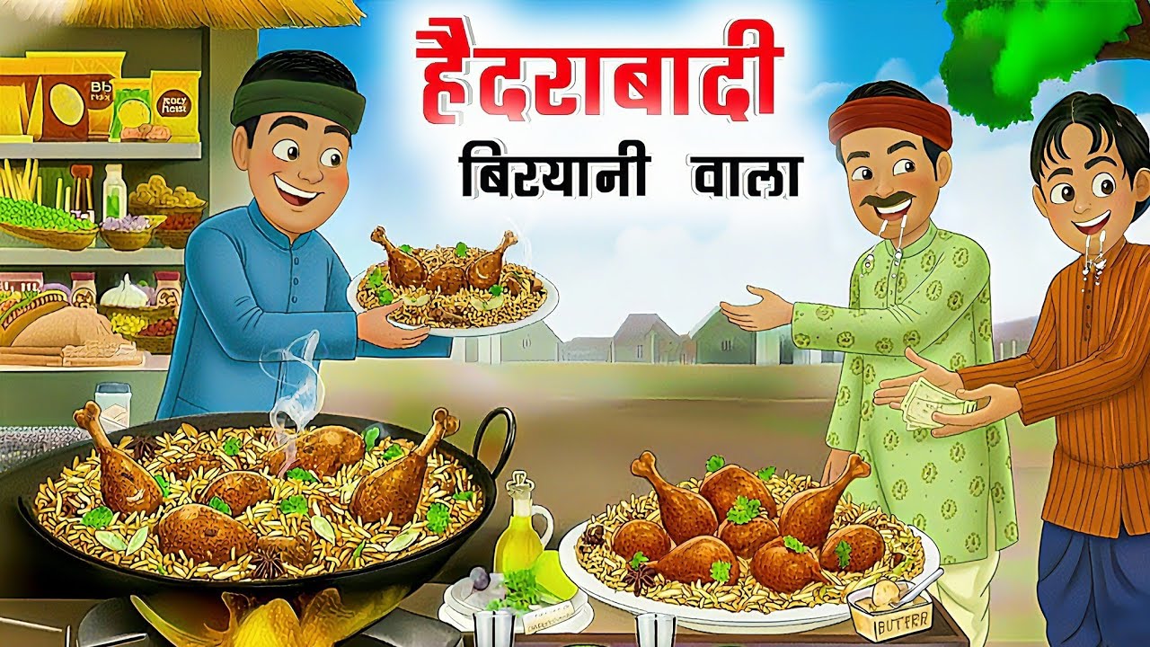 हैदराबादी बिरयानी वाला | Hydrabadi Biryani Wala | Hindi Kahaniyan | Food Kahani | Hindi Story 