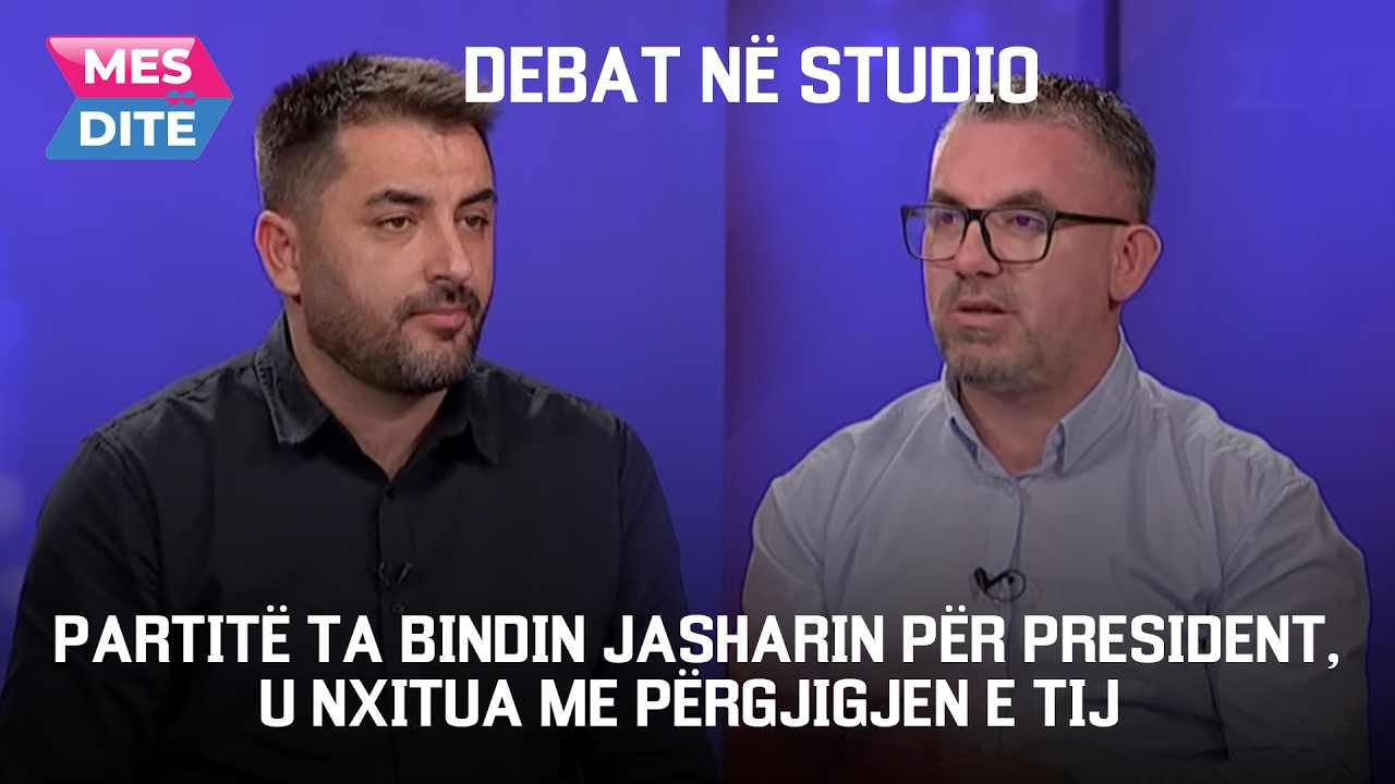 Partitë ta bindin Jasharin për president, u nxitua me përgjigjen e tij - debat në studio