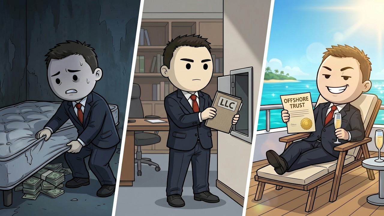 Where You Hide Your Money at Every Level of Wealth