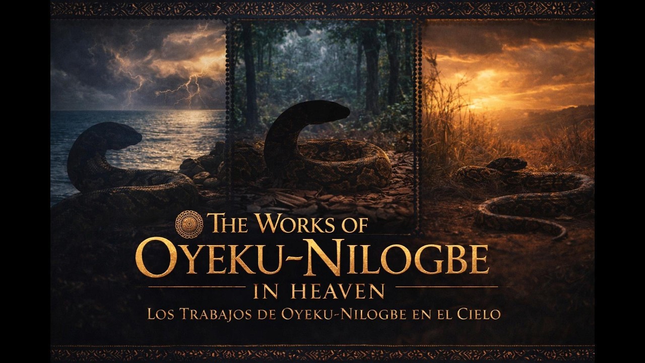 Ifa Odu: Òyẹ̀kún Ògbè- Los Trabajos de Oyeku-Nilogbe en el Cielo