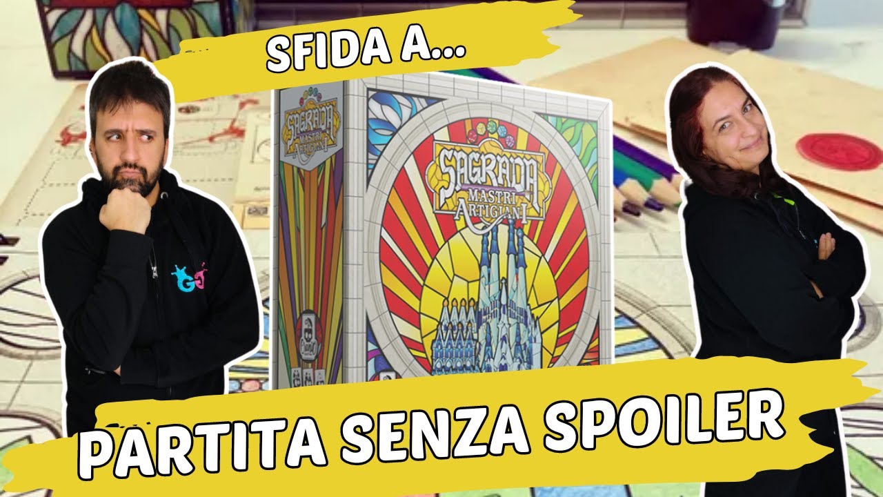Sagrada Mastri Artigiani, Partita Completa SENZA SPOILER al primo capitolo della campagna Legacy