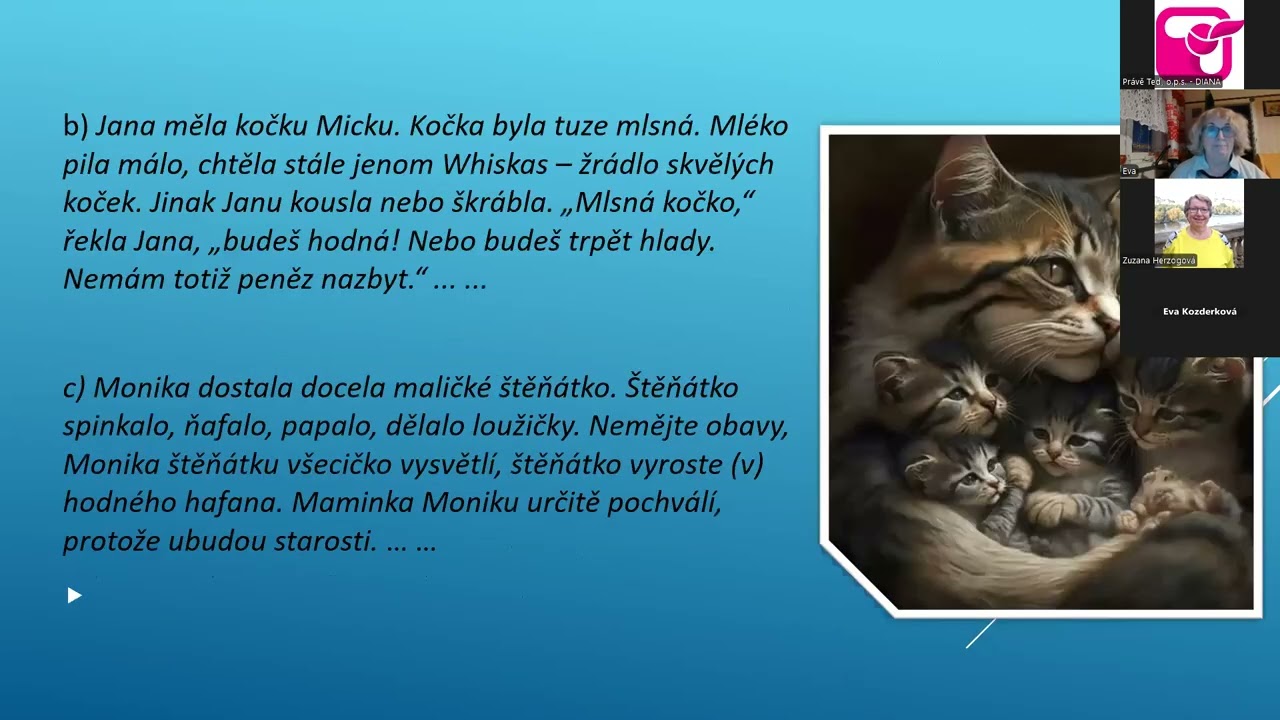 Kreativní trénování paměti s Evou Schneiderovou 4/4