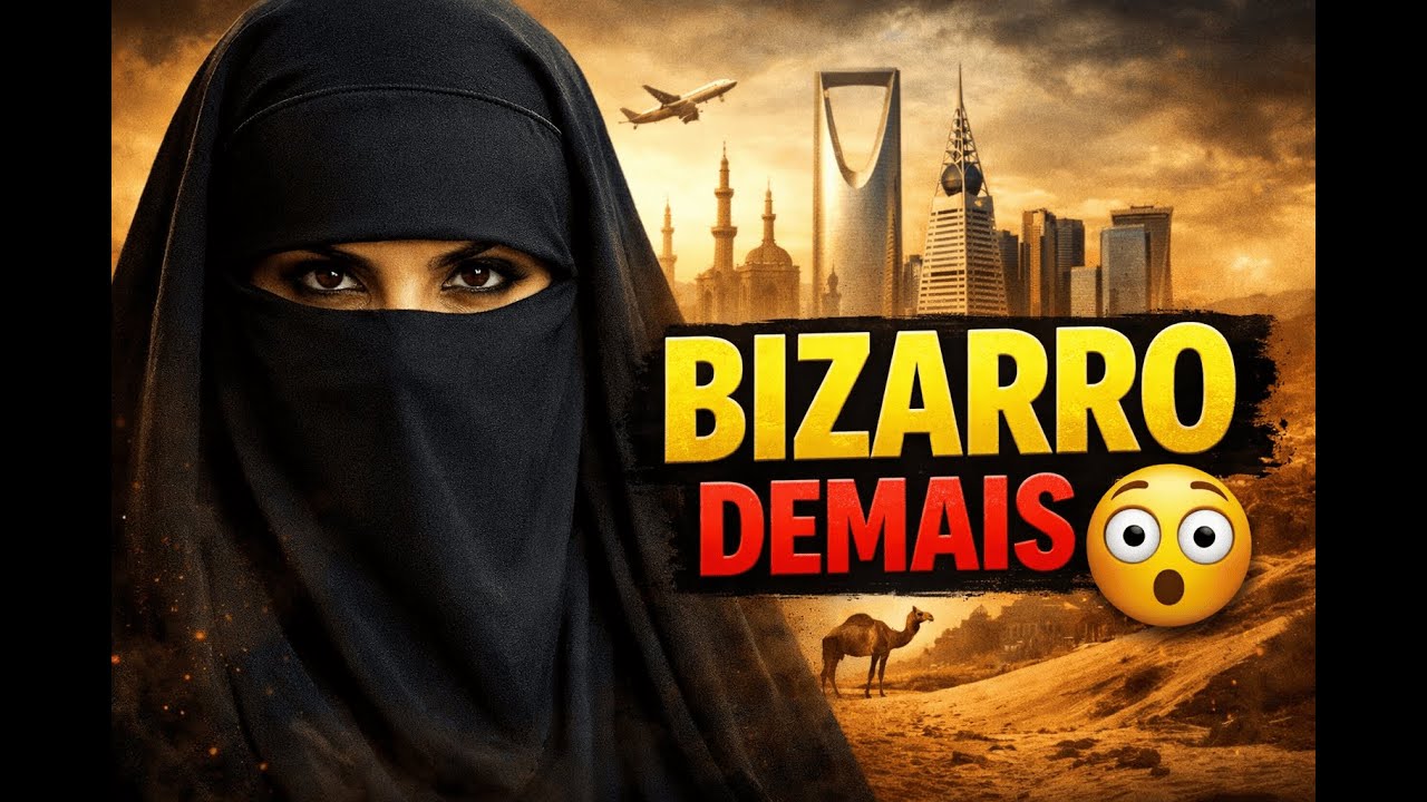LEIS BIZARRAS DA ARÁBIA SAUDITA QUE PARECEM MENTIRA!!!