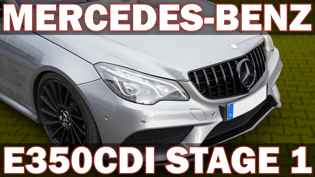 OK-Chiptuning - Mercedes-Benz E350CDI Cabrio | Stage 1 Leistungssteigerung