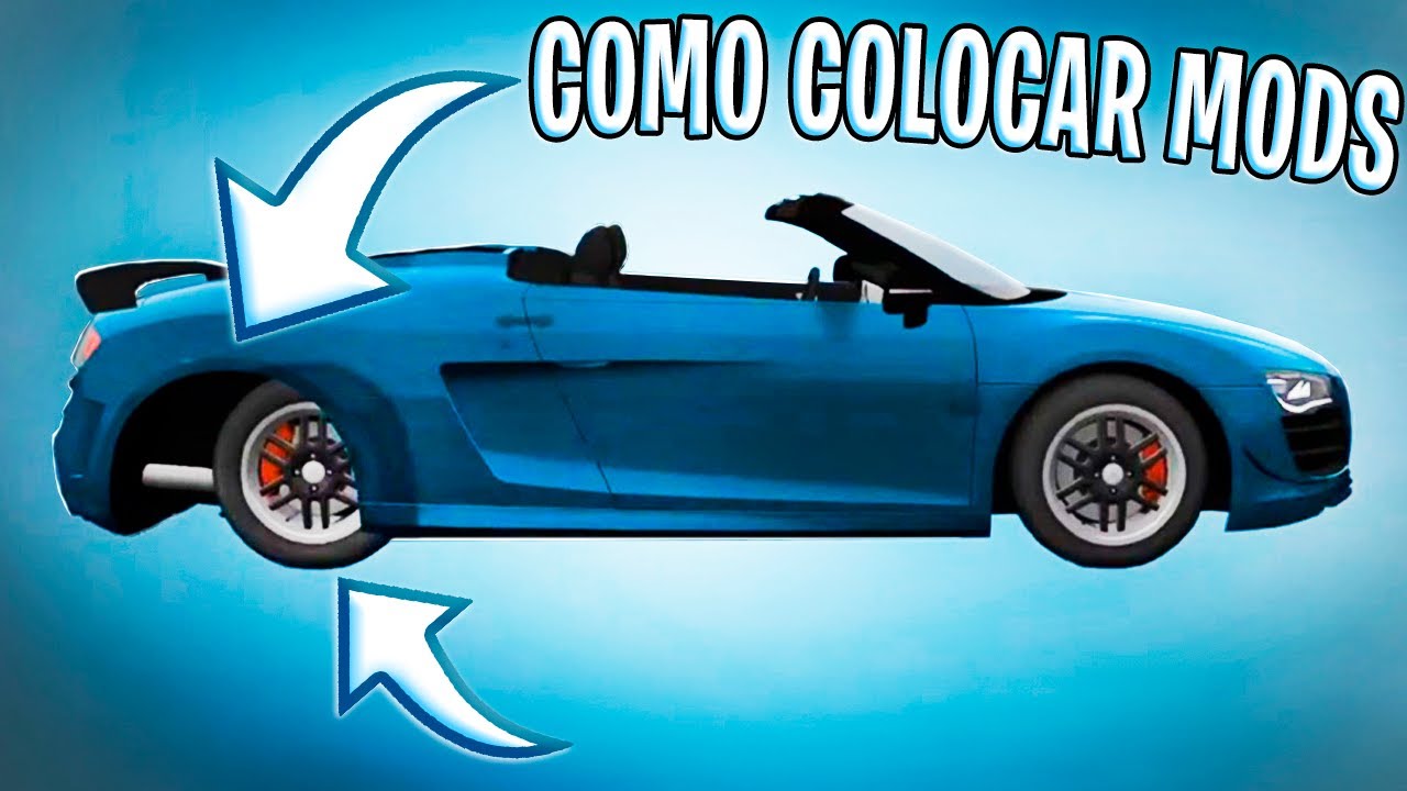 COMO INSTALAR MODS DE CARROS, TIRAR BUG DA RODA E ARRUMAR O VOLANTE NO LIVE FOR SPEED (LFS)