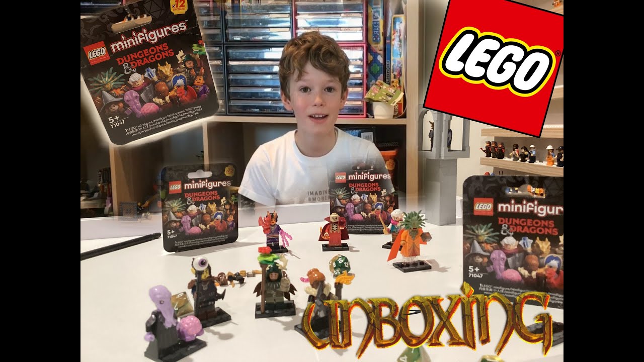 Lego Dungeons and Dragons Minifigure Unboxing
