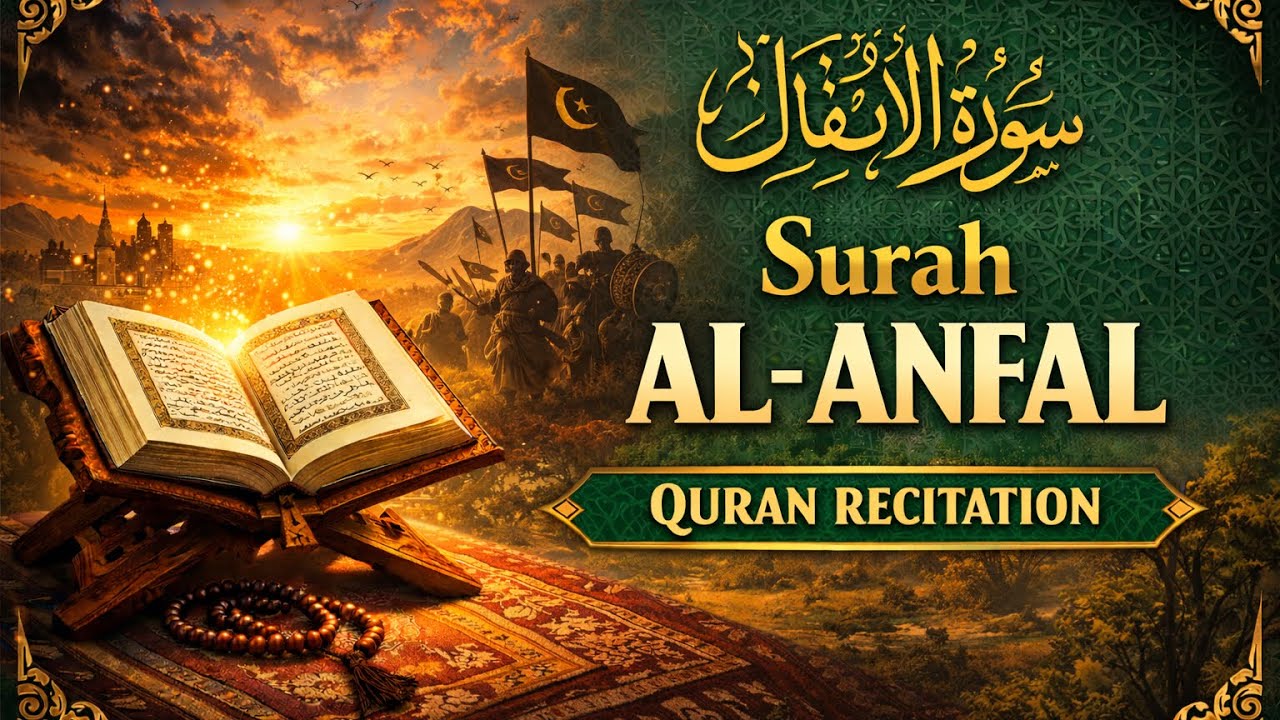 Surah Al-Anfāl (Chapter 8) | Full Qur’an Recitation