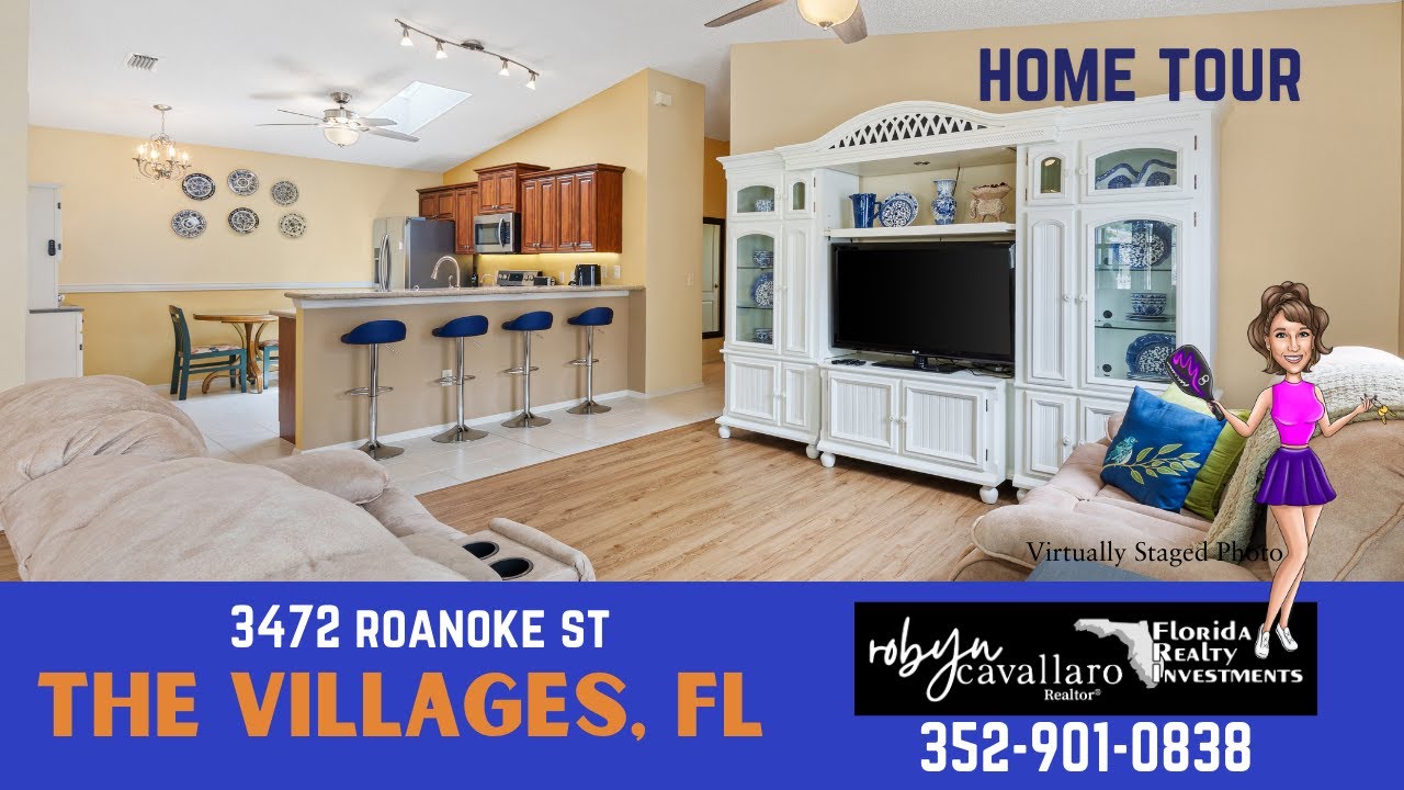 HOME TOUR | Turnkey NO BOND $289,900 | Patio Villa |The Village of Belle Aire The Villages, Florida
