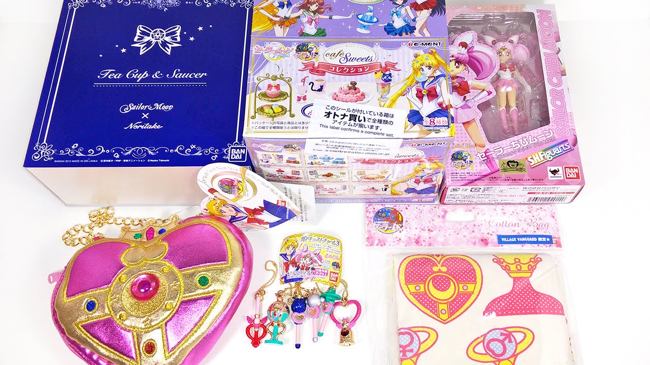 Unboxing Sailor Moon Toys: ReMent Gashapon Figure
