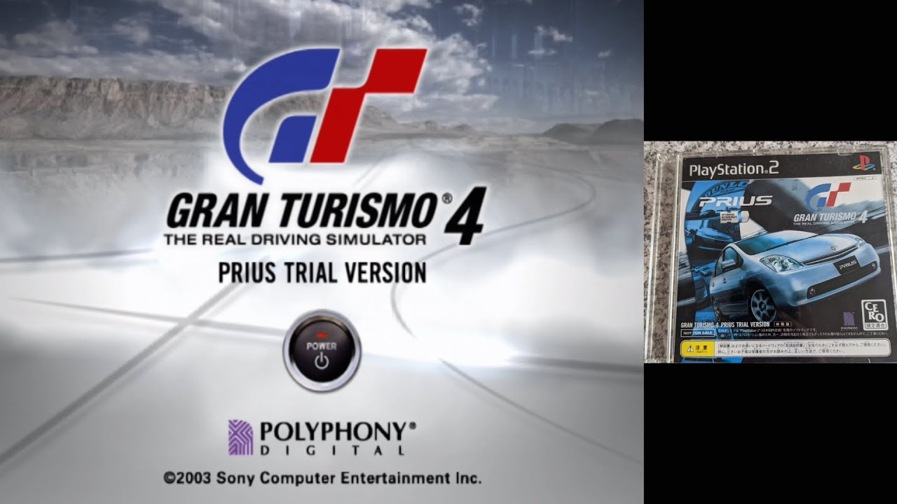Gran Turismo 4 Prius Trial Version | PAPX-90512 | Sep 25, 2003