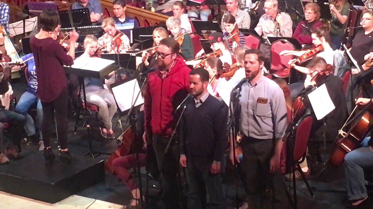 Lamb of God by Rob Gardner Rehearsal Sneak Peek -This Is He(Thomas, John, Peter)