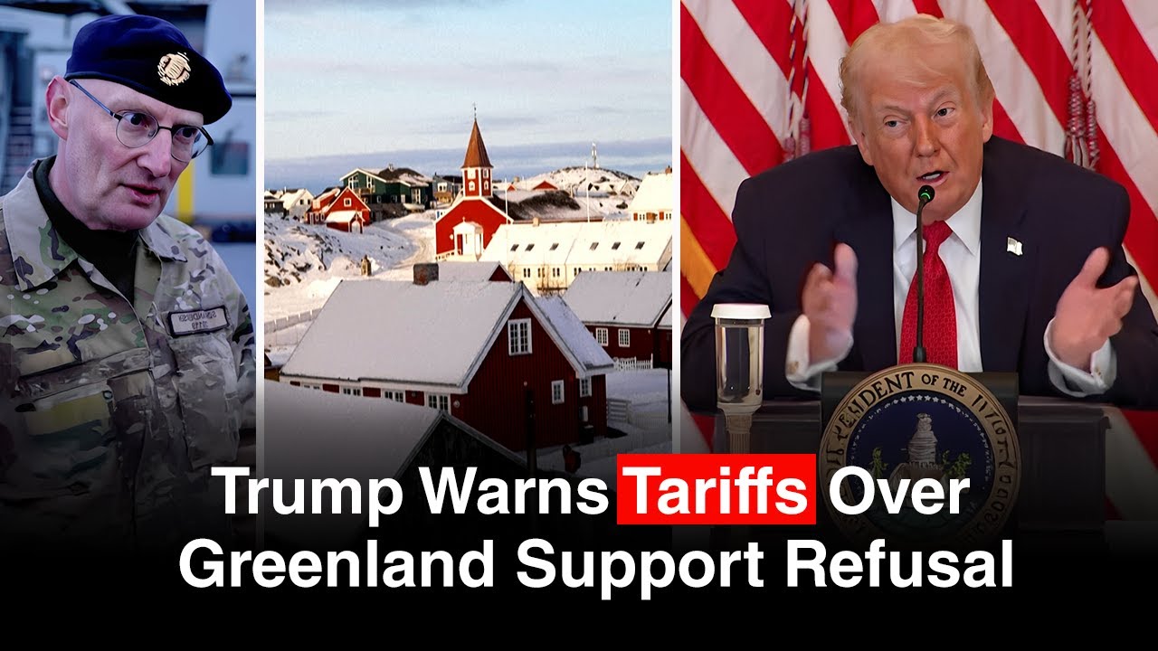 Trump threatens tariffs on nations opposing his Greenland plans