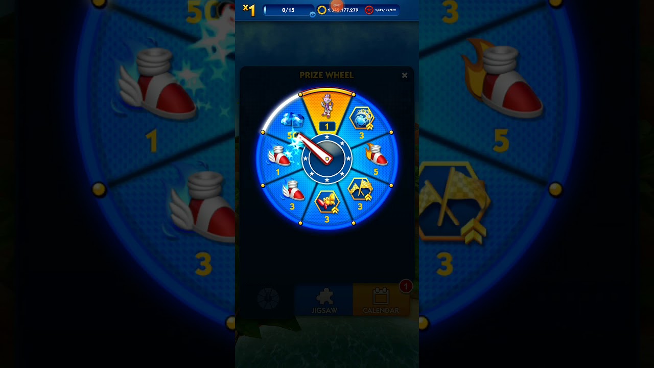 Sonic Dash Prize Wheel Jackpot Get Blaze and Silver - Gameplay Android, iOS | Kick Tom