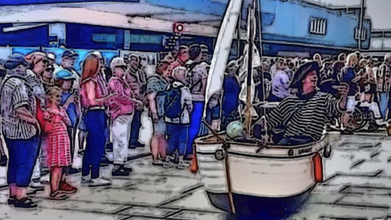 Sail 25 Bremerhaven - Seglerumzug (für TV-Format 16:9)