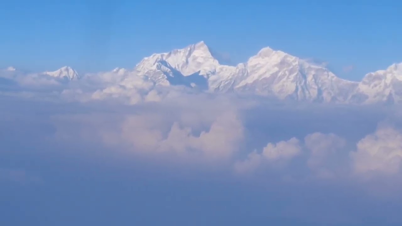 Himaalay range of Nepal, Kathmandu to Pokhara.