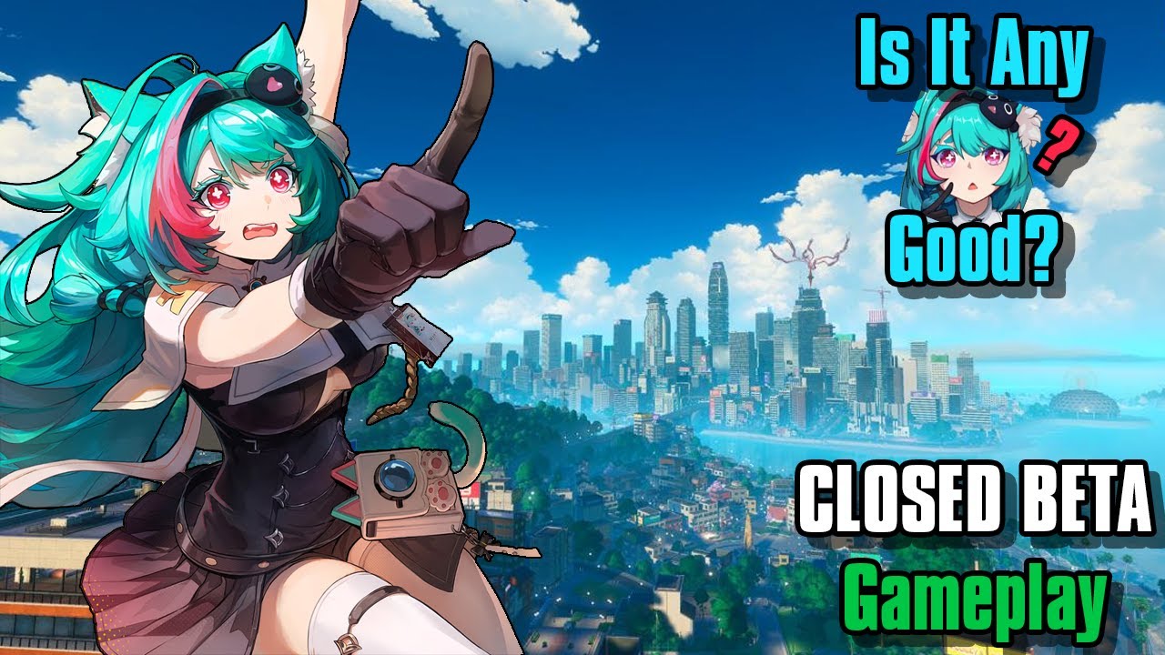 I GOT INTO THE BETA! | Neverness To Everness Closed Beta Gameplay