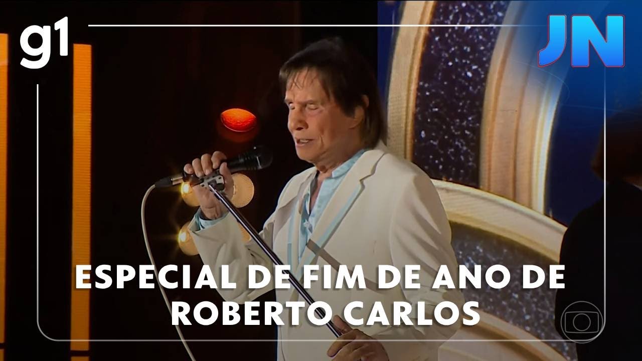 Jornal Nacional: Gramado une Natal Luz e gravação do especial de fim de ano de Roberto Carlos