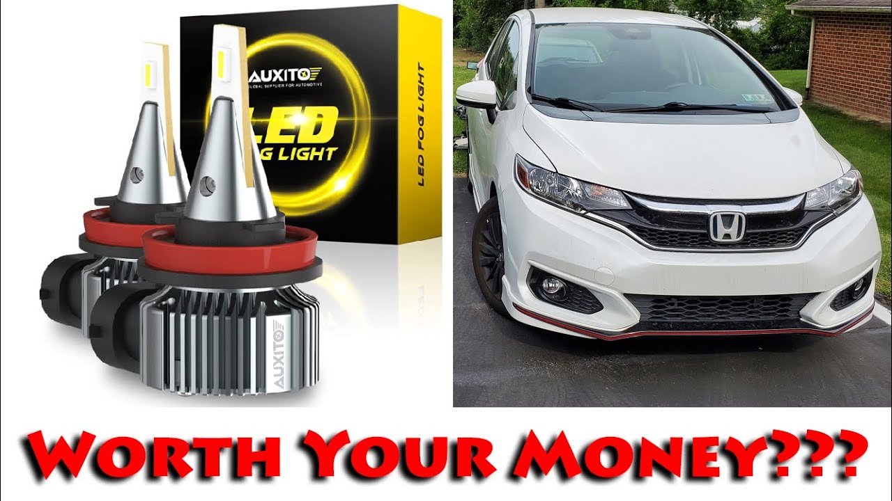 AUXITO H11 LED Fog Light | 2018 Honda Fit Sport | GK5