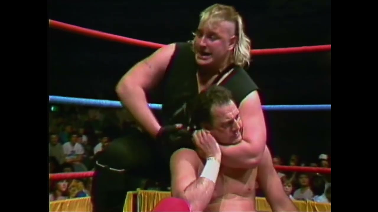 Greg Gagne (c) vs Brian Knobbs [TV Title] (AWA Superstars 2/20/1988)