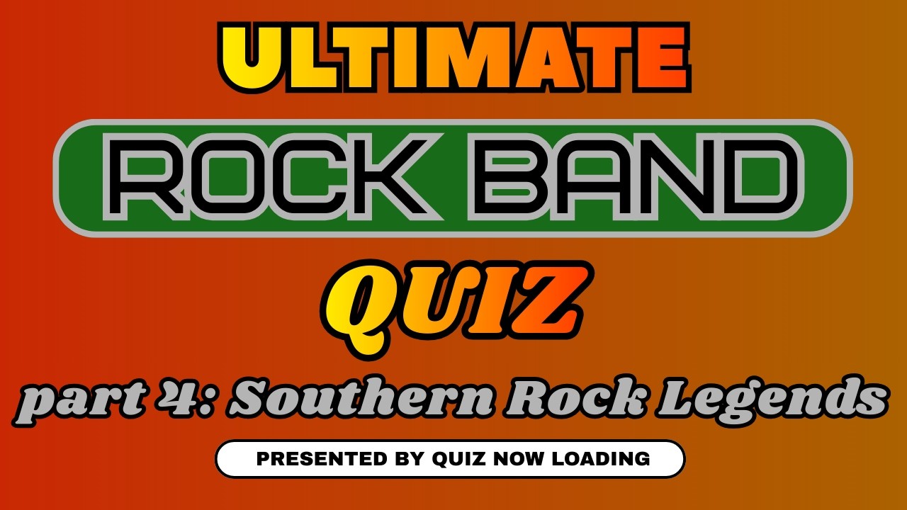 ROCK MUSIC QUIZ | Name the Legendary 70s Southern Rock Band | 1970s Rock Music Trivia Quiz