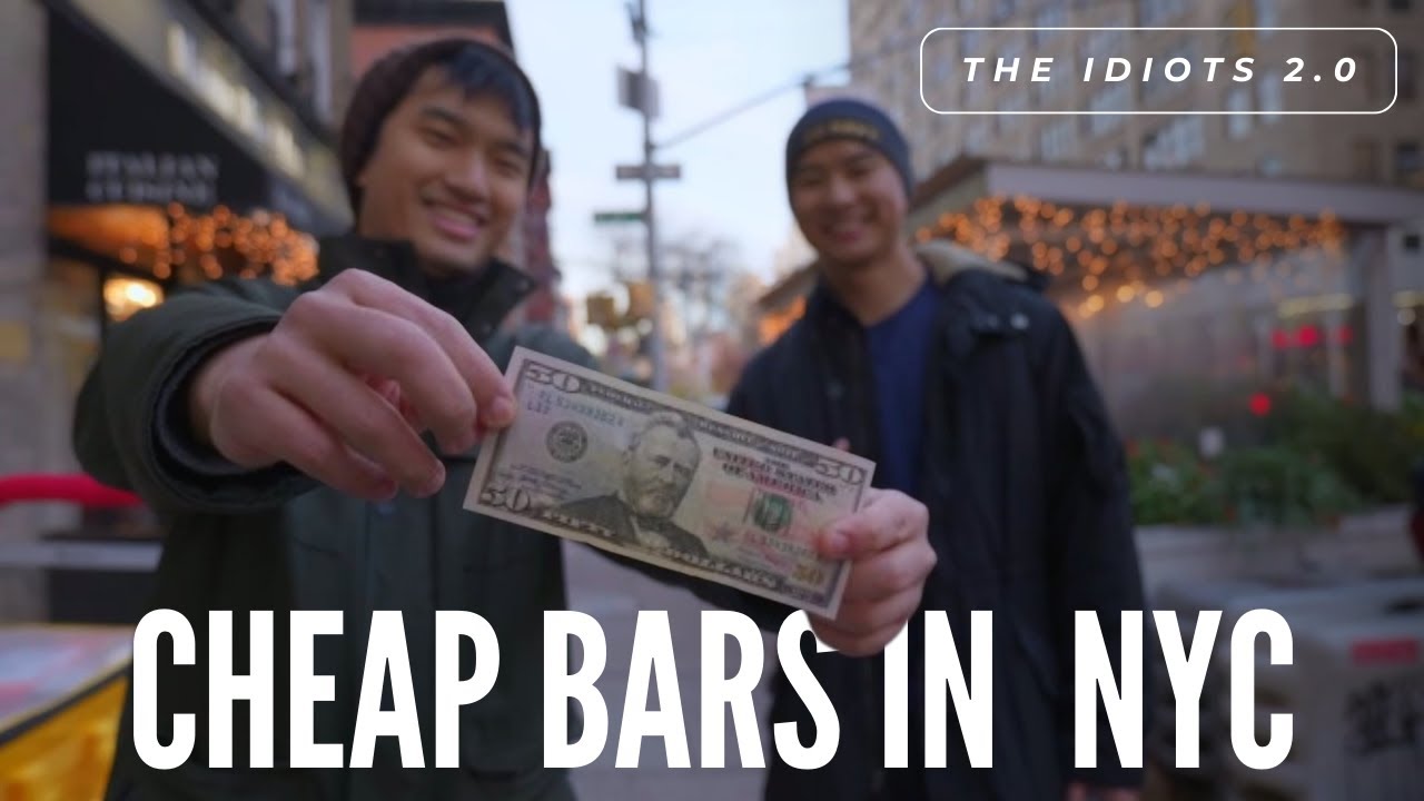 NYC on a Budget: Best Cheap Bars You Can't Miss!