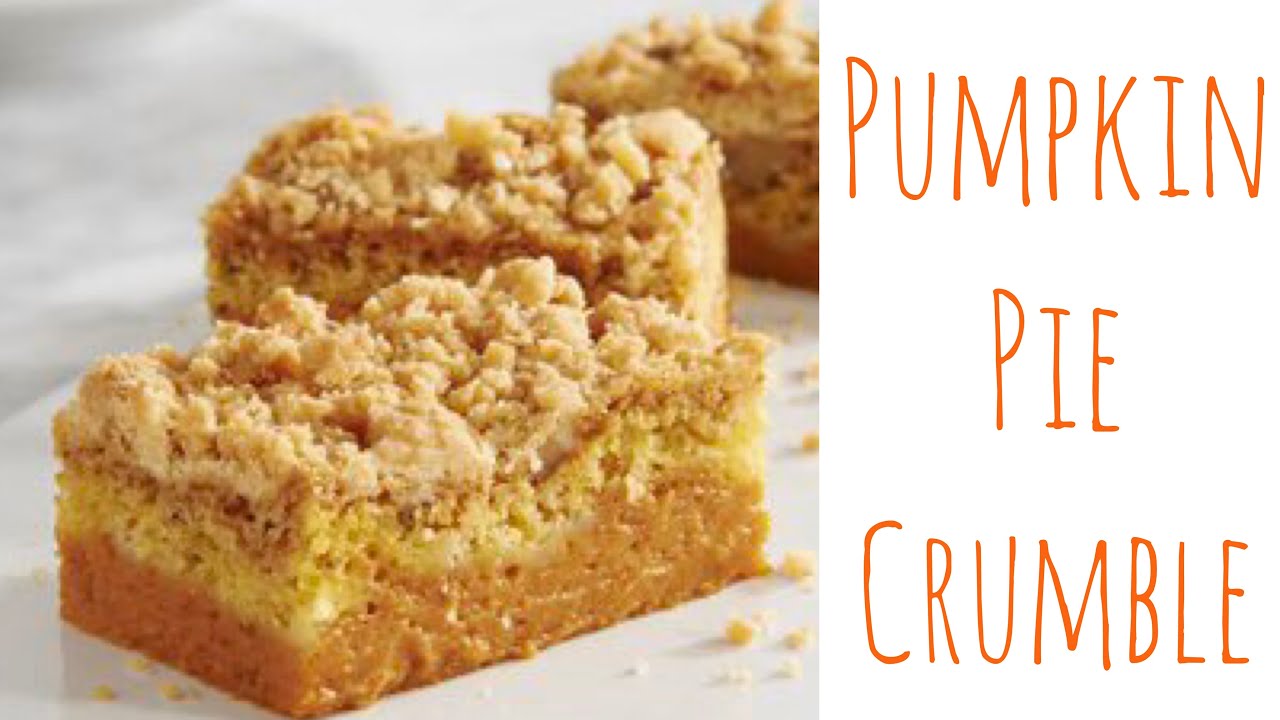PUMPKIN PIE CRUMBLE | NSKitchen