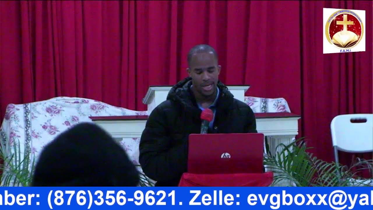 F.A.M.I WORSHIP AND BIBLE STUDY WITH BISHOP DR. ERIC BOXX JP