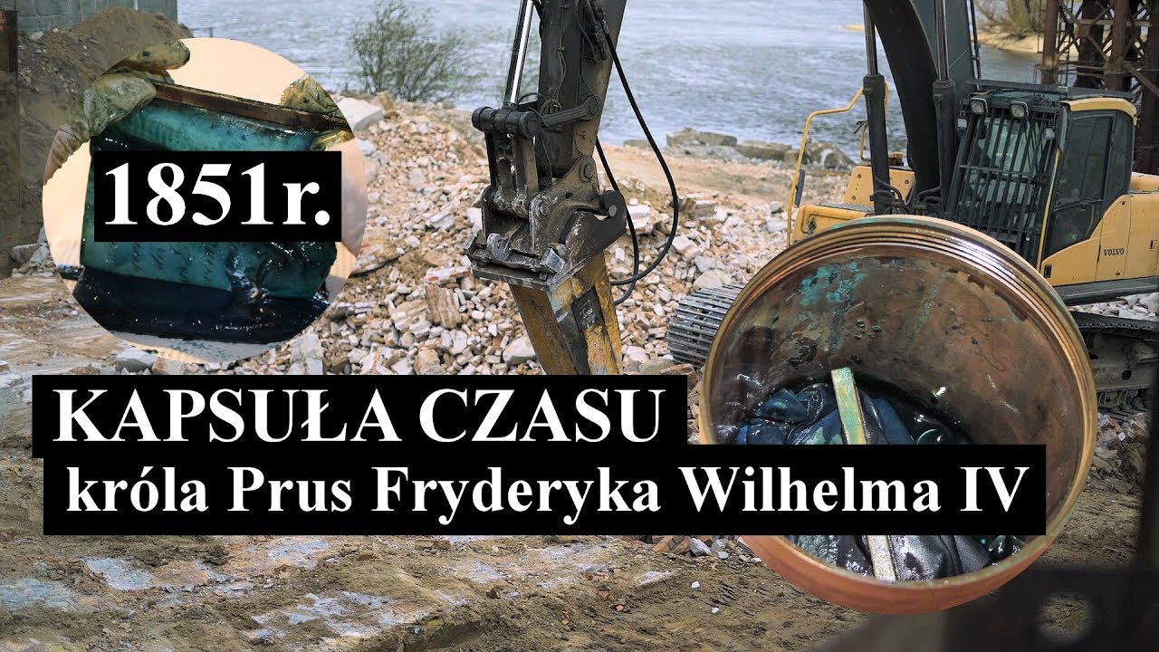 Kapsuła czasu króla Prus Fryderyka Wilhelma IV - Tczew, Tcz.pl