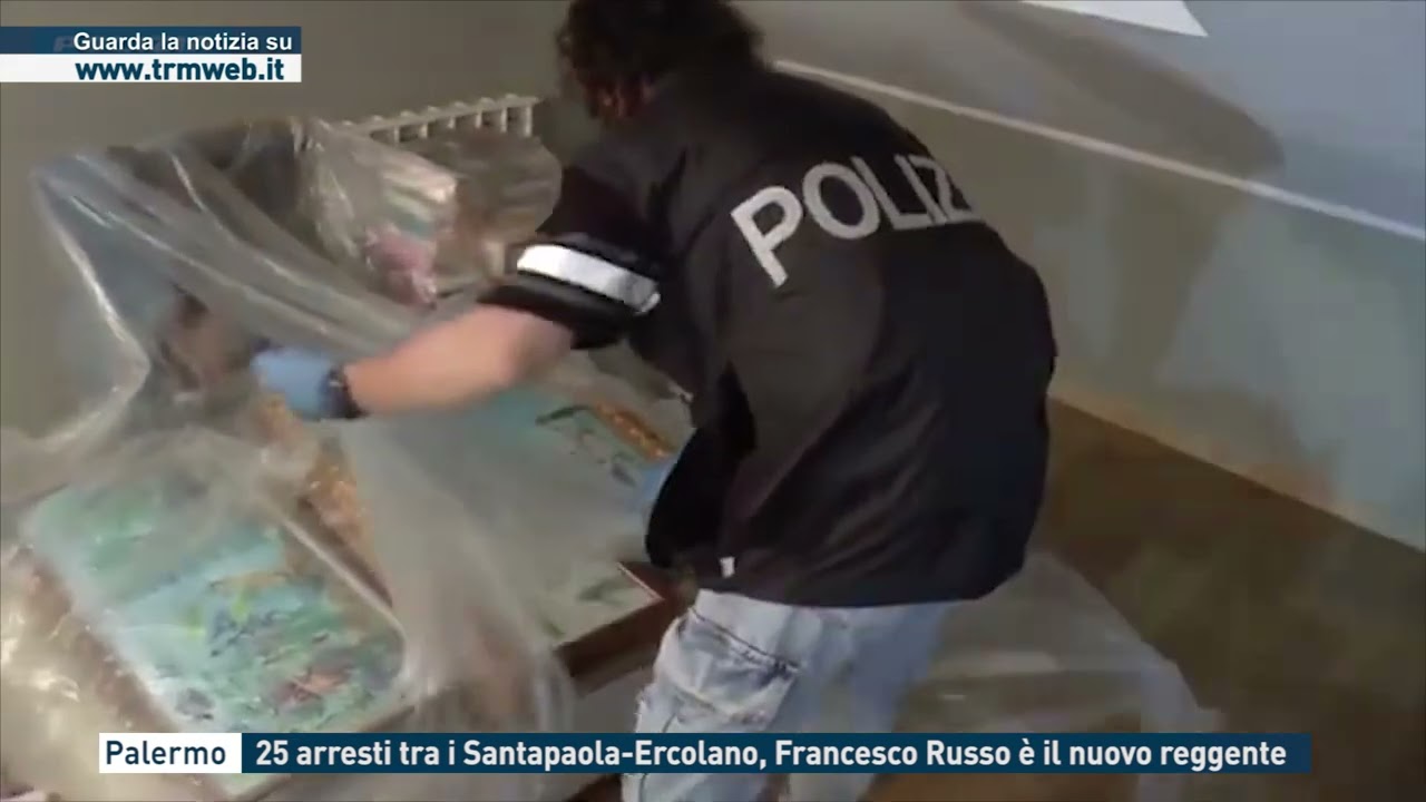 Palermo - 25 arresti tra i Santapaola-Ercolano, Francesco Russo è il nuovo reggente
