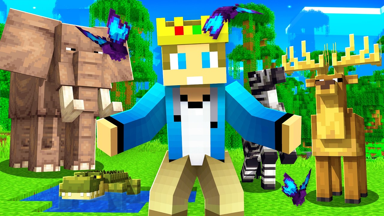 Lisäsin UUSIA ELÄIMIÄ Minecraftiin?!
