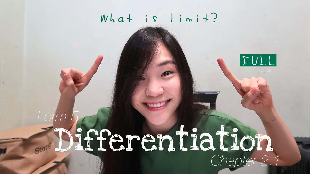 【中文】ADD MATHS | Form 5 Chapter 2.1: Differentiation (What is limit?) KSSM