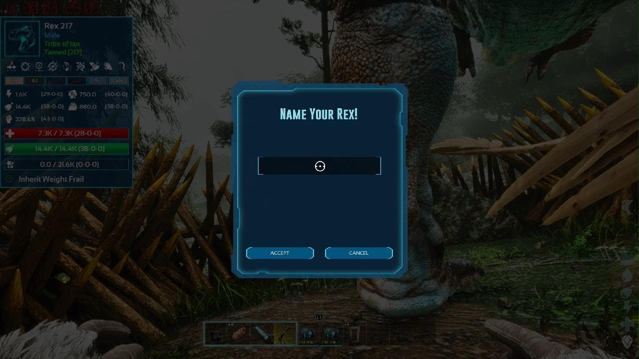 ARK Survival Ascended_Great mele stats