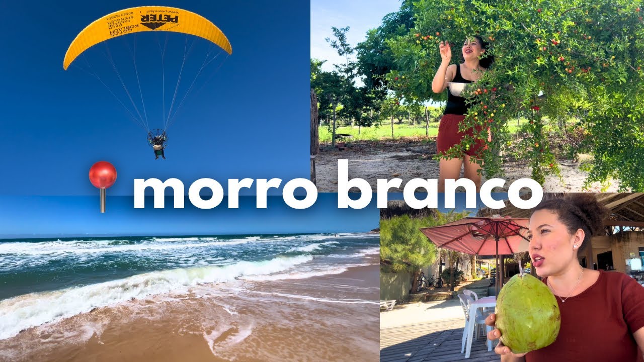 Fomos na praia de MORRO BRANCO-CE, colhi muita acerola e arrumei o galinheiro com vocês 👩🏼‍🌾🏡