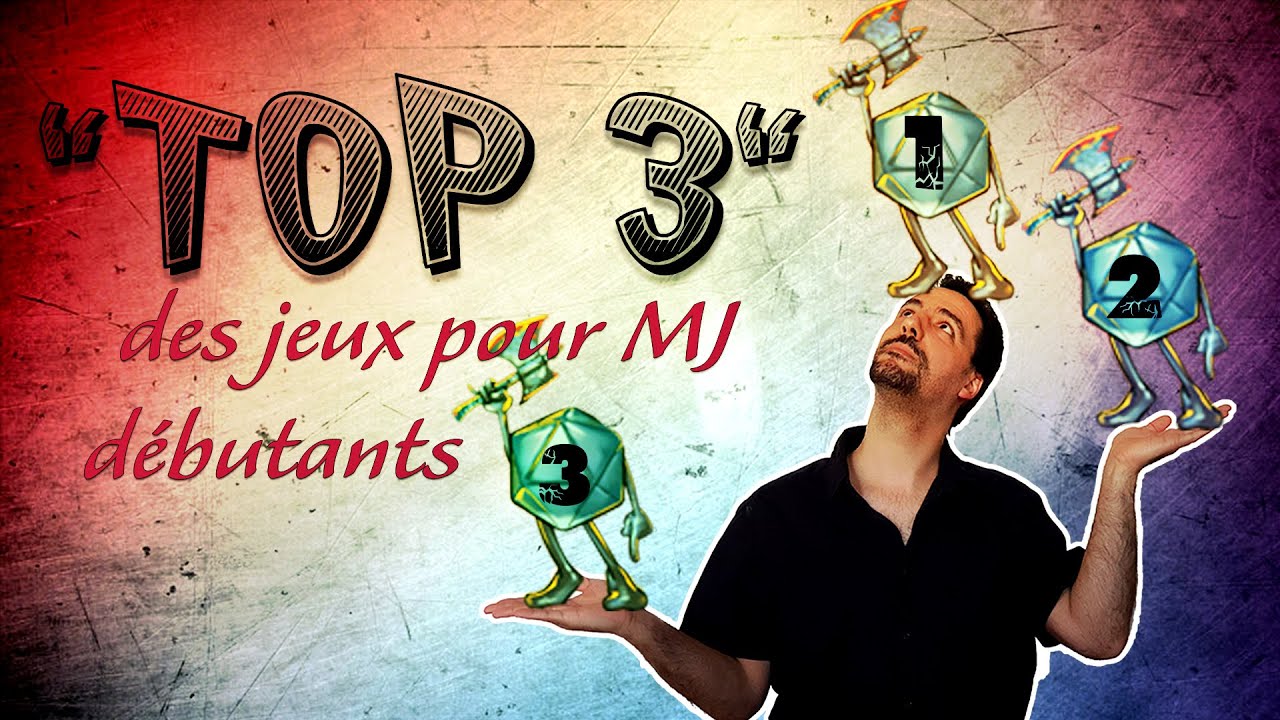 [Tuto Jeu de rôle] Notre Top3 JDR  pour MJ débutants !