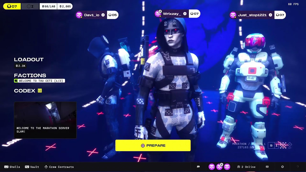 TRYING MARATHON BETA