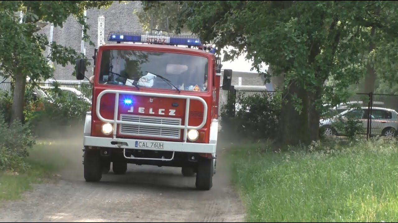Wyjazd Alarmowy 37 zastępów OSP z pokazów w Ciechocinku z powodu Alertu RCB!