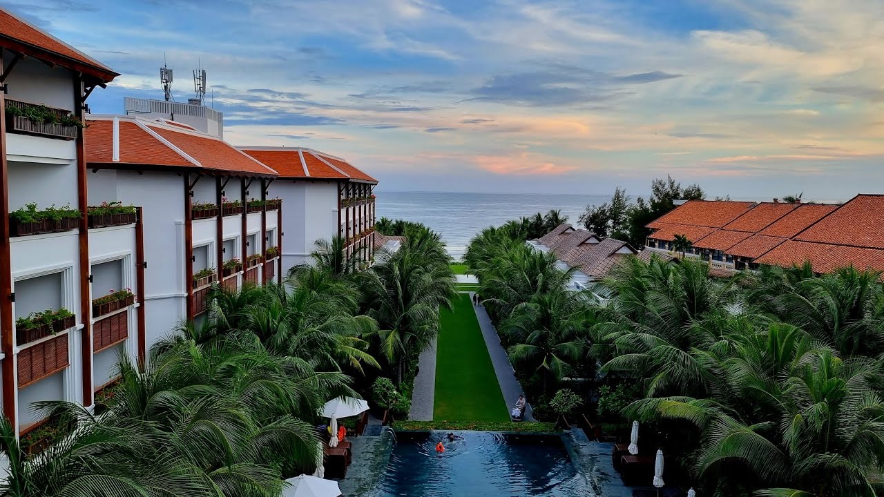 The Anam Phan Thiet Mui Ne, bơi đến 9 giờ tối, buffet Sáng, Cà Phê Sữa Ngon, 2 hồ bơi đẹp.