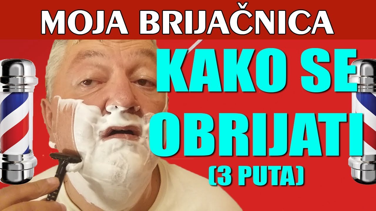 Kako se obrijati (3 puta)