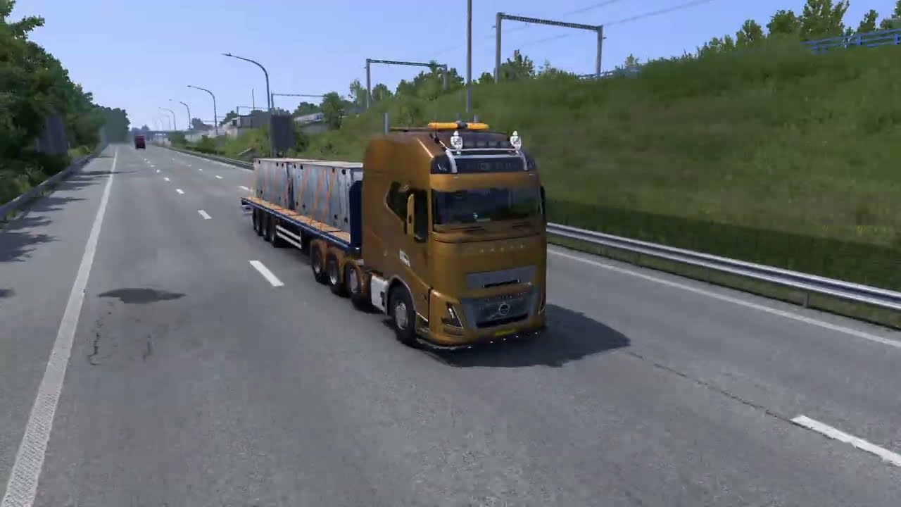 Euro Truck Simulator 2 | Driving on the REWORKED Calais - Duisburg Route (TruckersMP)