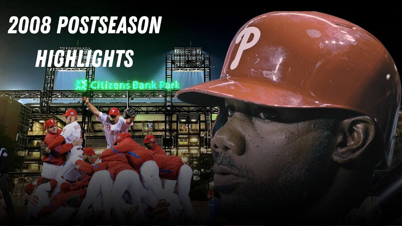 The AMAZING 2008 MLB Postseason Highlights | MLB Nostalgia