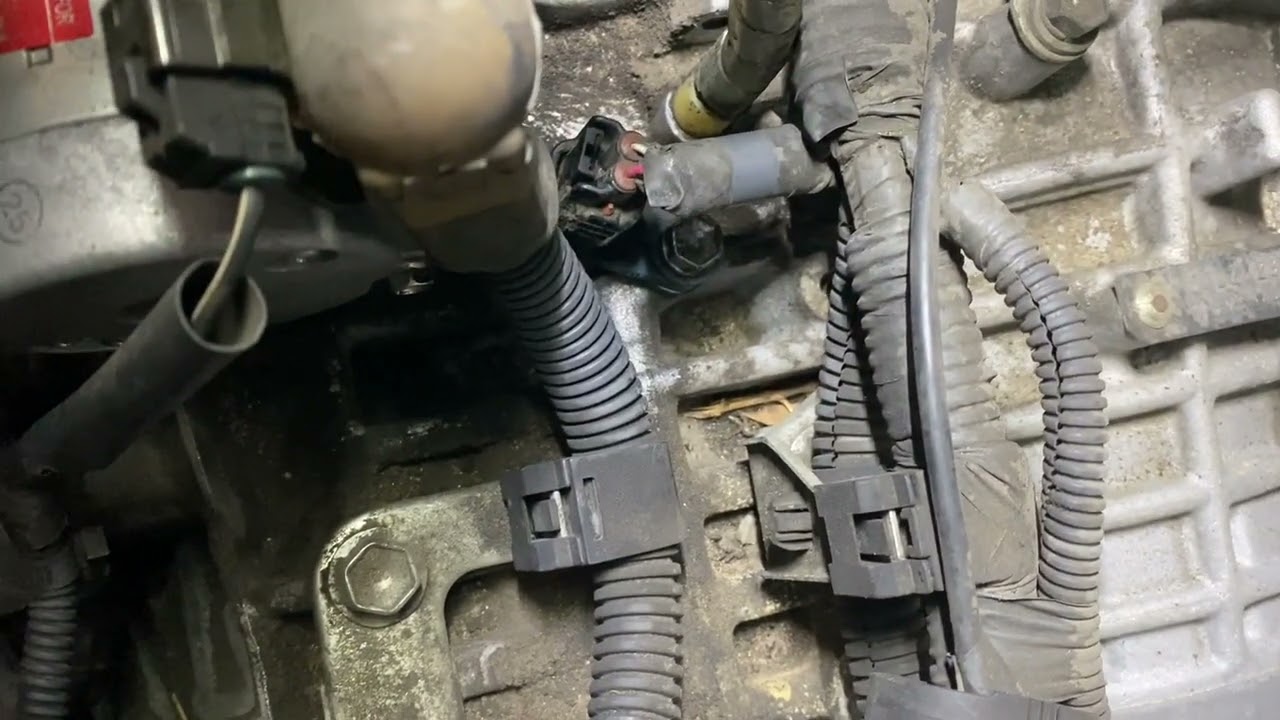 2007 Toyota Sienna transmission input output sensor replacement - P0717 code
