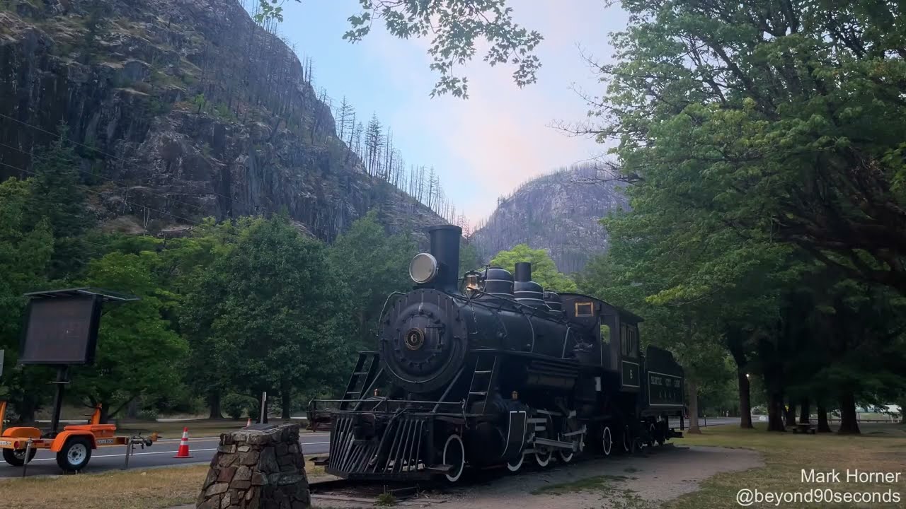 Wildfire Smoke from Sourdough Fire in Newhalem, Washington - August 13, 2023